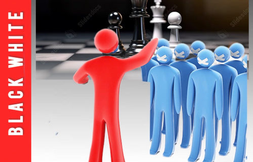 دەسەڵاتی دیکتاتۆریی یان دوو ڕوویی سیاسیی